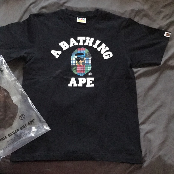 Bape College Patchwork Tee - Picture 4 of 6